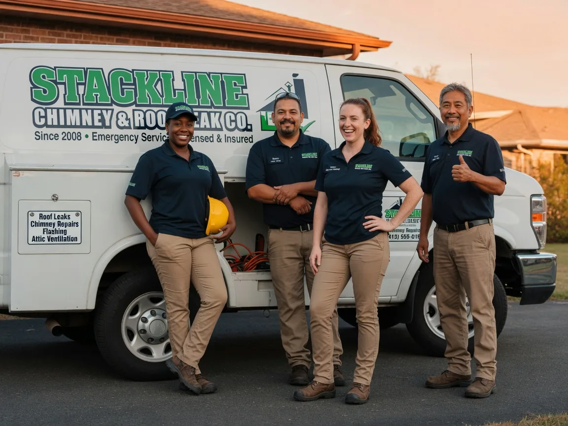 Chimney flashing repair company in Gladstone, OR